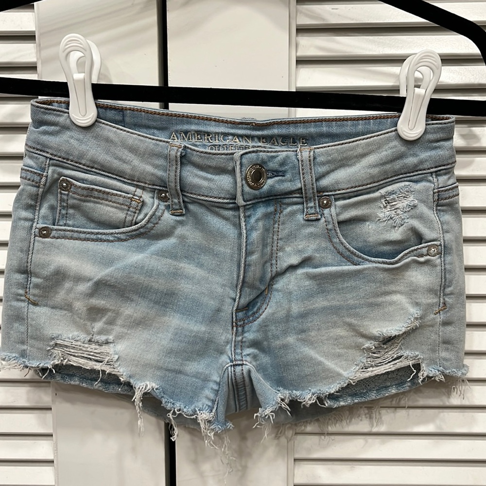 Aero High Rise Midi Shorts